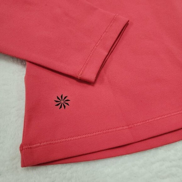 Athleta Shanti Scoop Top Coral Pink Small - Picture 6 of 8